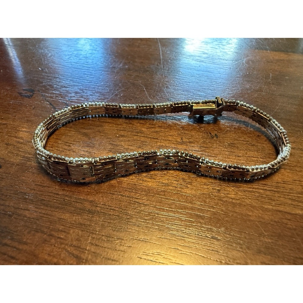 Vintage Milor Italy Silver .925 Link Bracelet